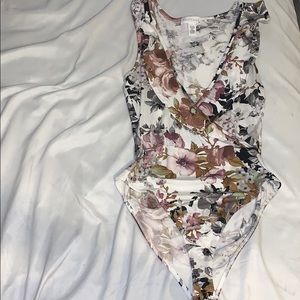 Floral bodysuit